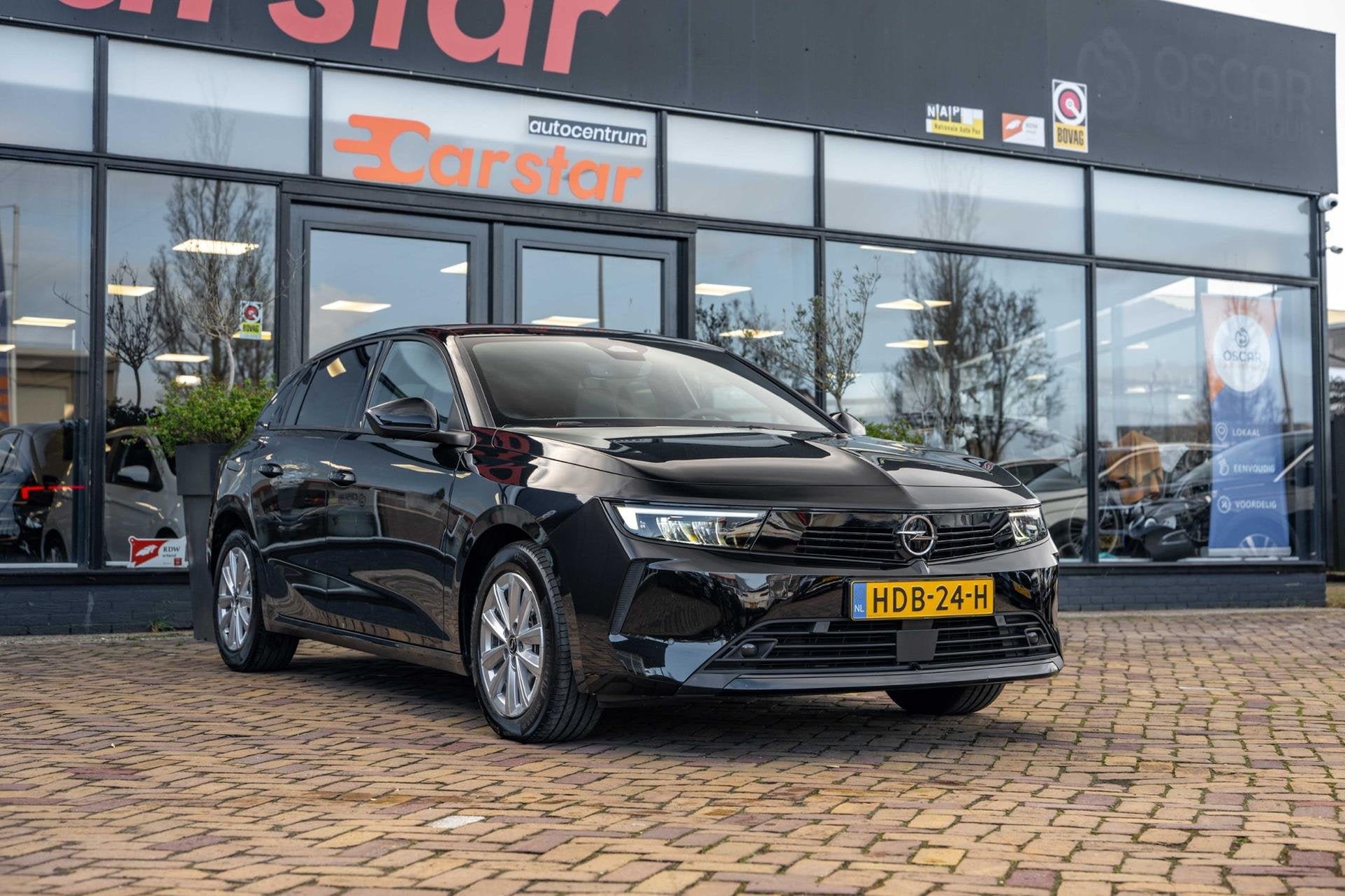 Opel ASTRA 1.2 Turbo Edition|Navi|Cruise|Camera|Car-Play, Stof, Euro 6, Zwart, Origineel Nederlands