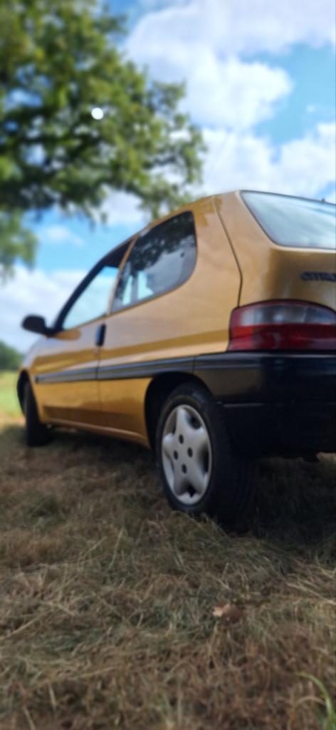 Citroën Saxo 1.1 I 2000 Geel 140706 km stand!, 15 km/l, 600 kg, 4 cilinders, Saxo