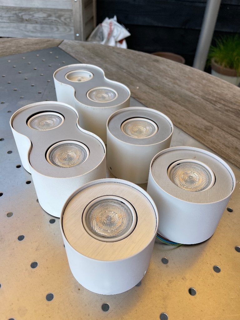 Philips opbouw spots, Ophalen of Verzenden, LED, Philips, Metaal