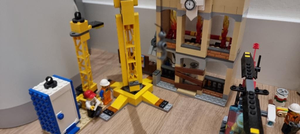 60216 LEGO Brand in gebouw, City, Lego, Ophalen of Verzenden, Complete set