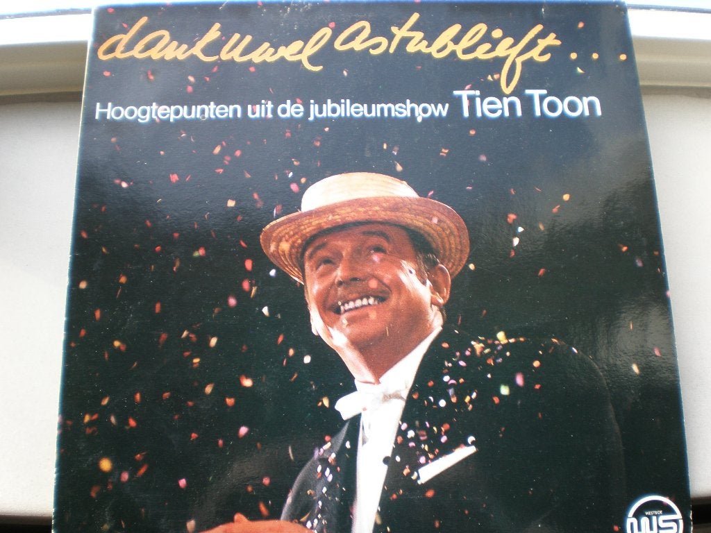 Toon Hermans, dank u wel alsublieft  1967, Beschermende buitenhoes, LP, Gebruikt, Cabaret of Kleinkunst