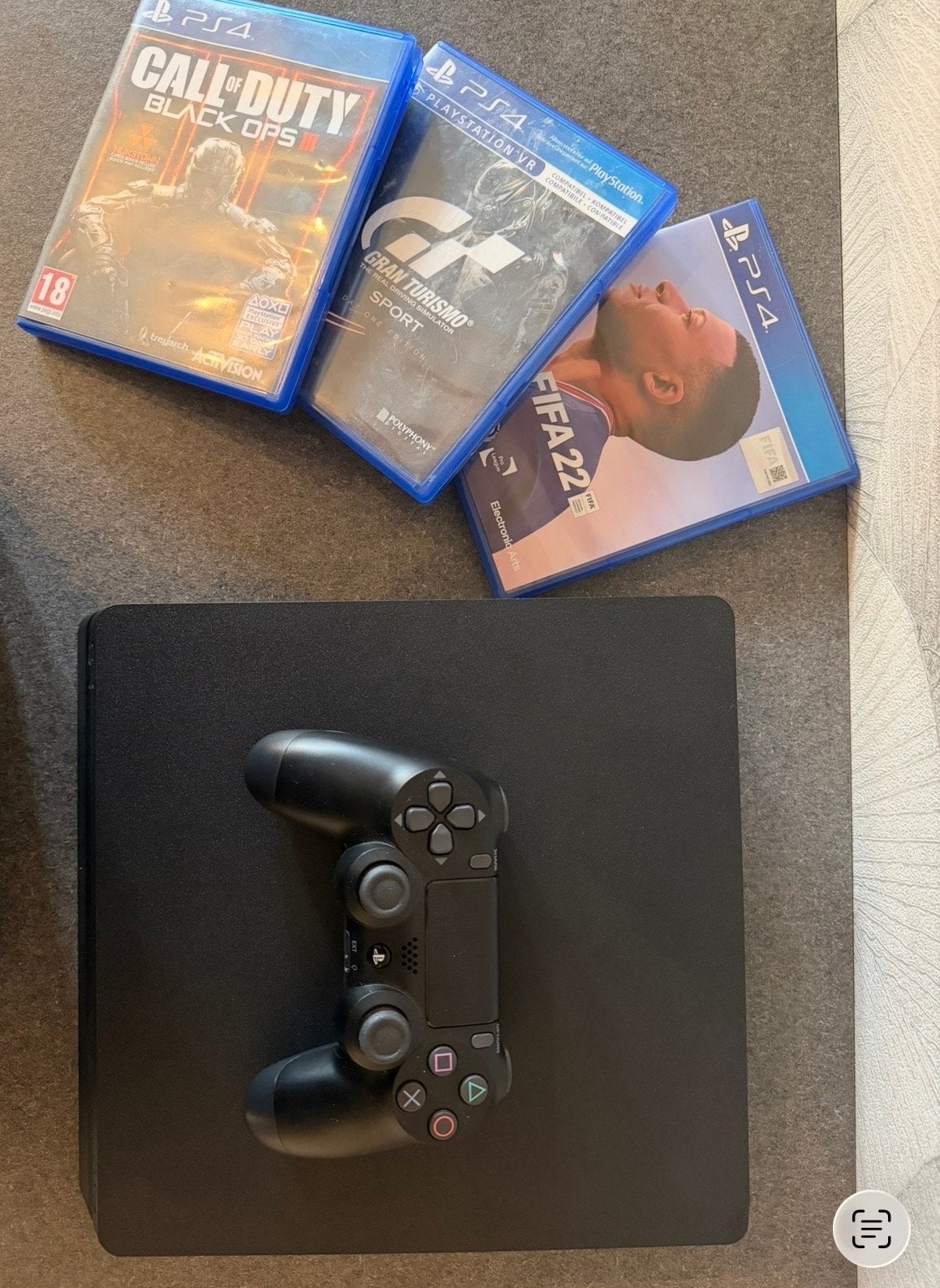 PlayStation 4, Ophalen, Met 1 controller, Slim, Gebruikt
