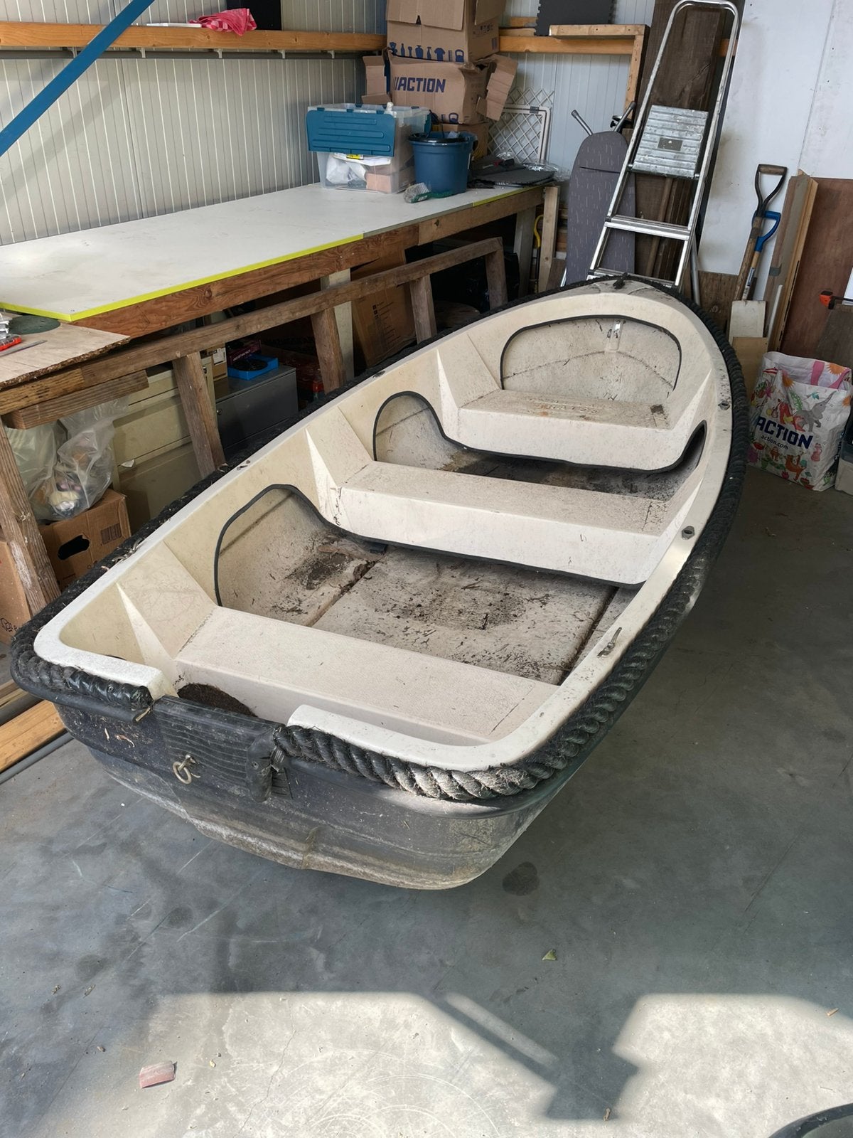 Leuk klein sloepje met motor, Ophalen, Gebruikt, Motor en Techniek, Motorboot