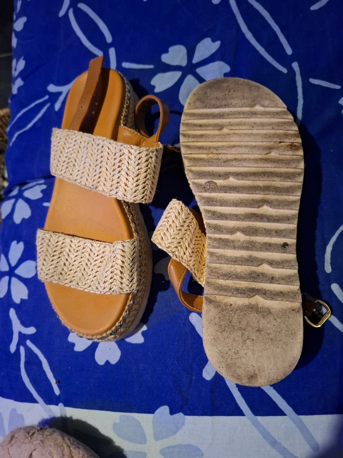 Sandalen met gevlochten banden - Maat 36, Ophalen