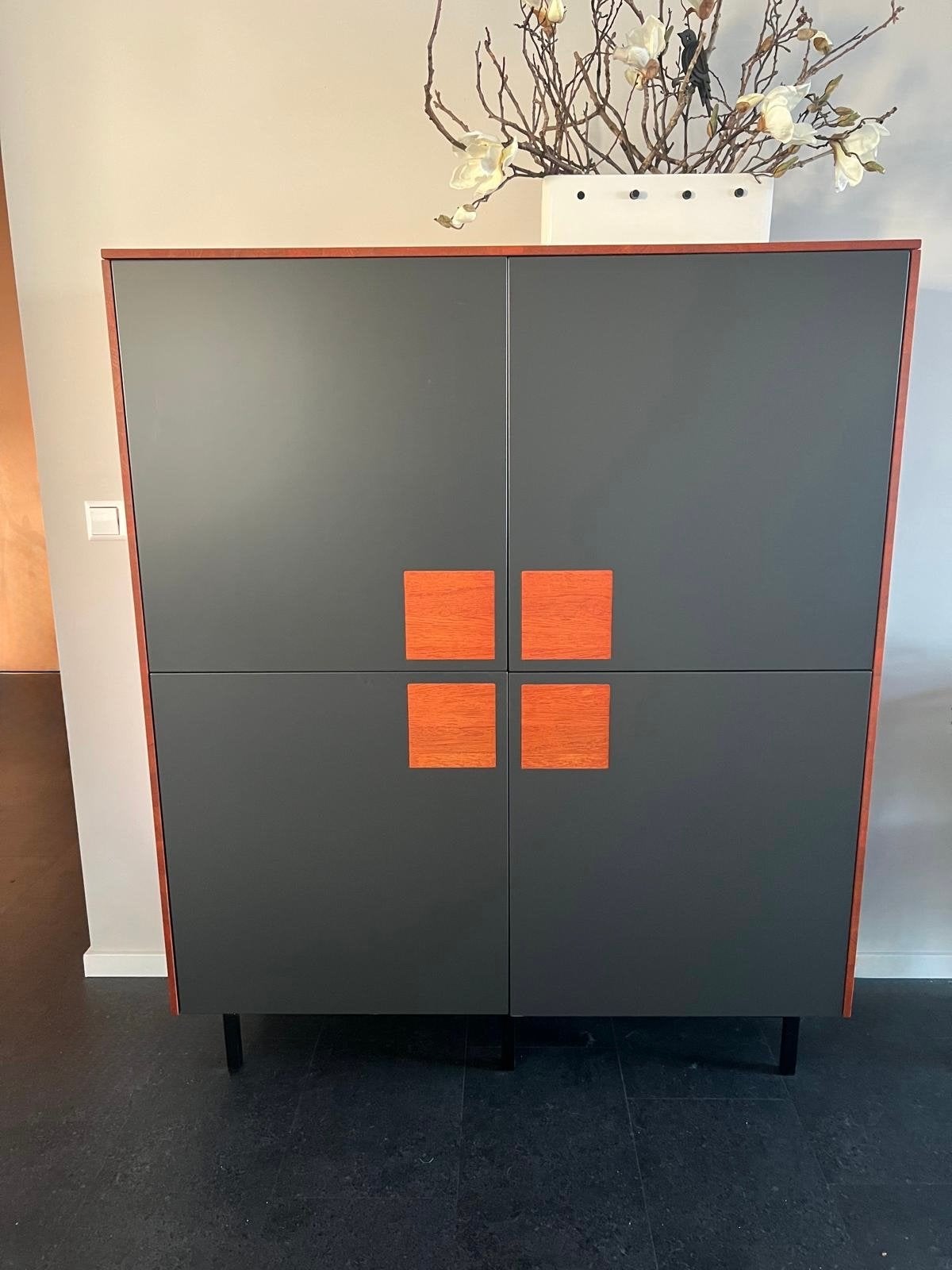 Design kast KARAT, Ophalen, Gebruikt, 100 tot 150 cm, Metaal