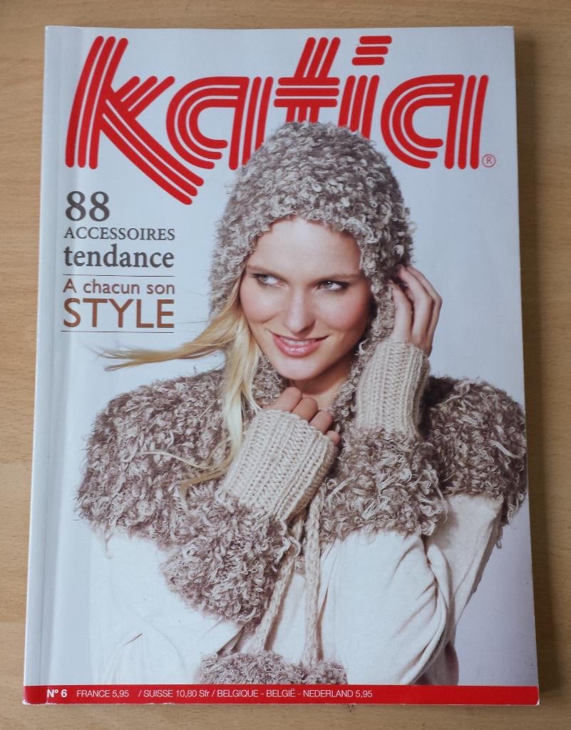 Katia nr.6 - 88 Accessoires - haken, breien, Gebruikt, Breien of Haken, Ophalen of Verzenden, Katia