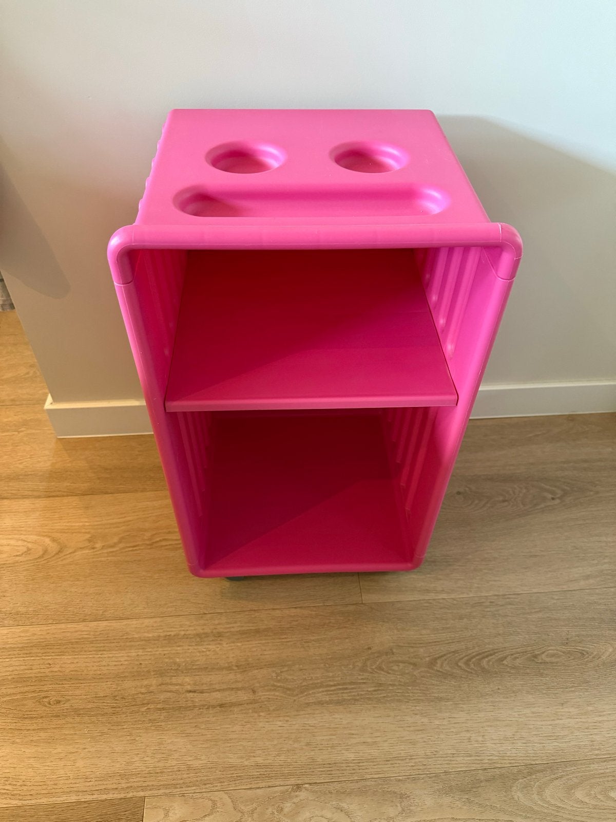 Vintage IKEA Didrik rolkast roze, Huis en Inrichting, Ophalen, Gebruikt
