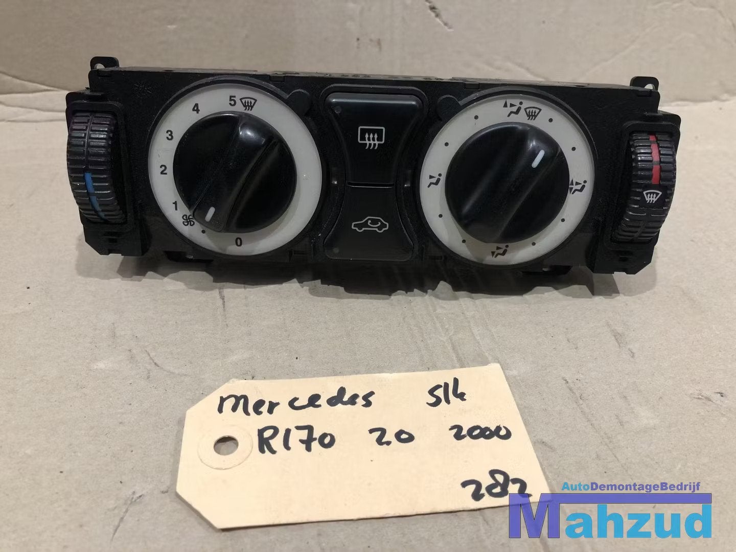 MERCEDES SLK R170 Kachel bedieningspaneel schakelaar 1708300, Auto-onderdelen, Gebruikt, Mercedes-Benz AG, Mercedes-Benz, Ophalen of Verzenden