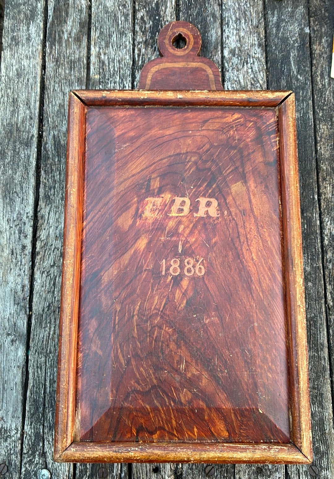 Antieke schooltas / schoolkistje 1886, Ophalen of Verzenden