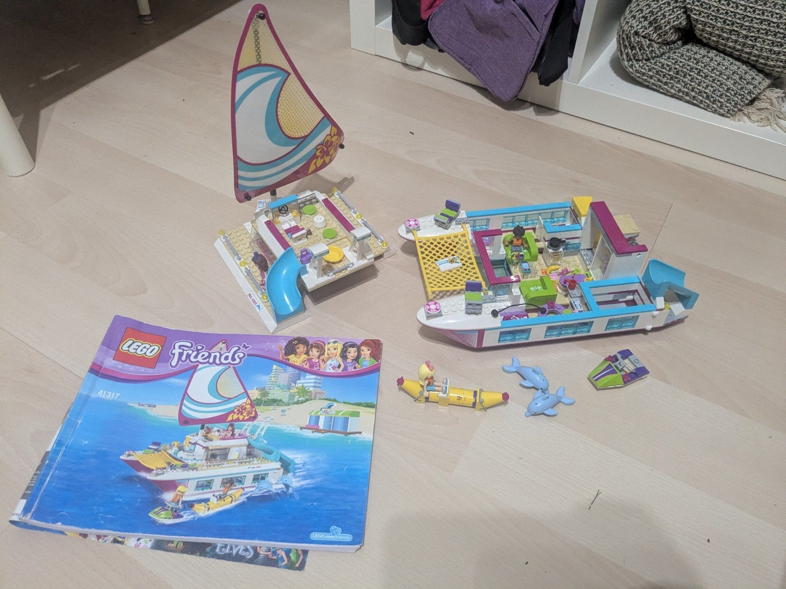 Lego Friends 41317 Catamaran, Ophalen of Verzenden, Zo goed als nieuw