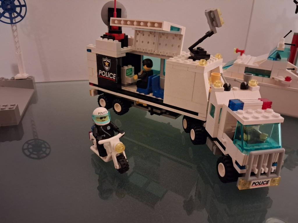 Lego Politie Truck 6348 compleet met boekje, Kinderen en Baby's, Speelgoed | Duplo en Lego, Lego, Compleet, Ophalen of Verzenden