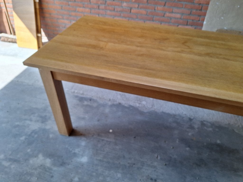 Eiken tafels, Huis en Inrichting, Tafels | Eettafels, Gebruikt, 50 tot 100 cm, 200 cm of meer, Rechthoekig, Eikenhout, Ophalen