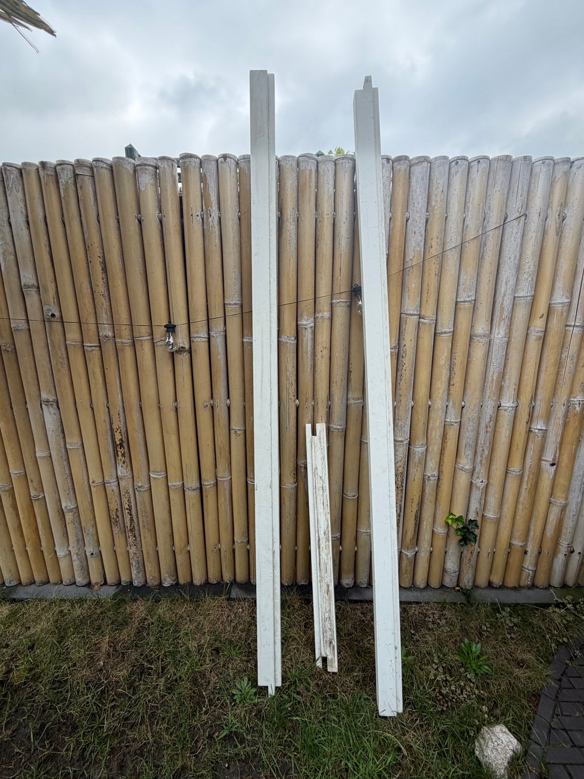 Binnendeur kozijn opdek - 232cm stijlen, 102cm dorpel, Doe-het-zelf en Verbouw, Gebruikt, 215 cm of meer, Binnendeur, Ophalen
