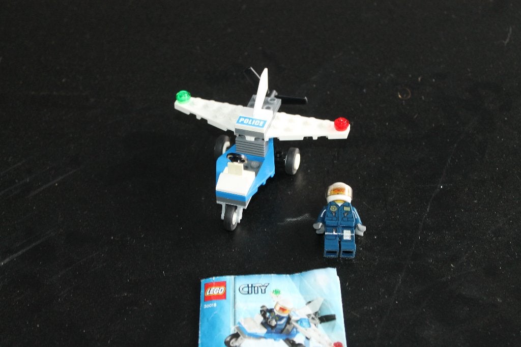 lego city politiehelicopter 30018, Kinderen en Baby's, Speelgoed | Duplo en Lego, Zo goed als nieuw, Lego, Complete set, Compleet