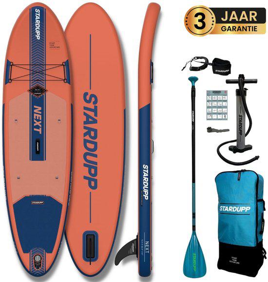 SUP/paddleboard Stardupp Next 10’4 set, Watersport en Boten, Suppen, Ophalen, Zo goed als nieuw, SUP-boards