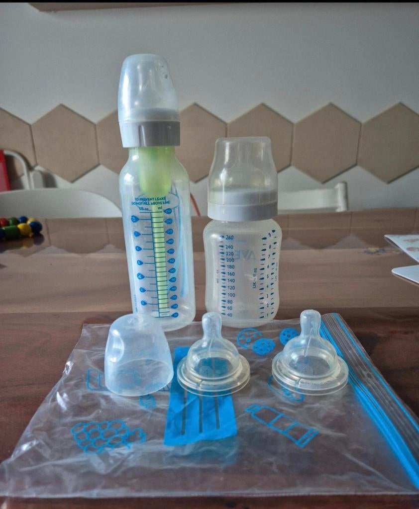 Dr Brown & Philips Avent babyflessen met spenen en doppen, Ophalen of Verzenden, Overige typen