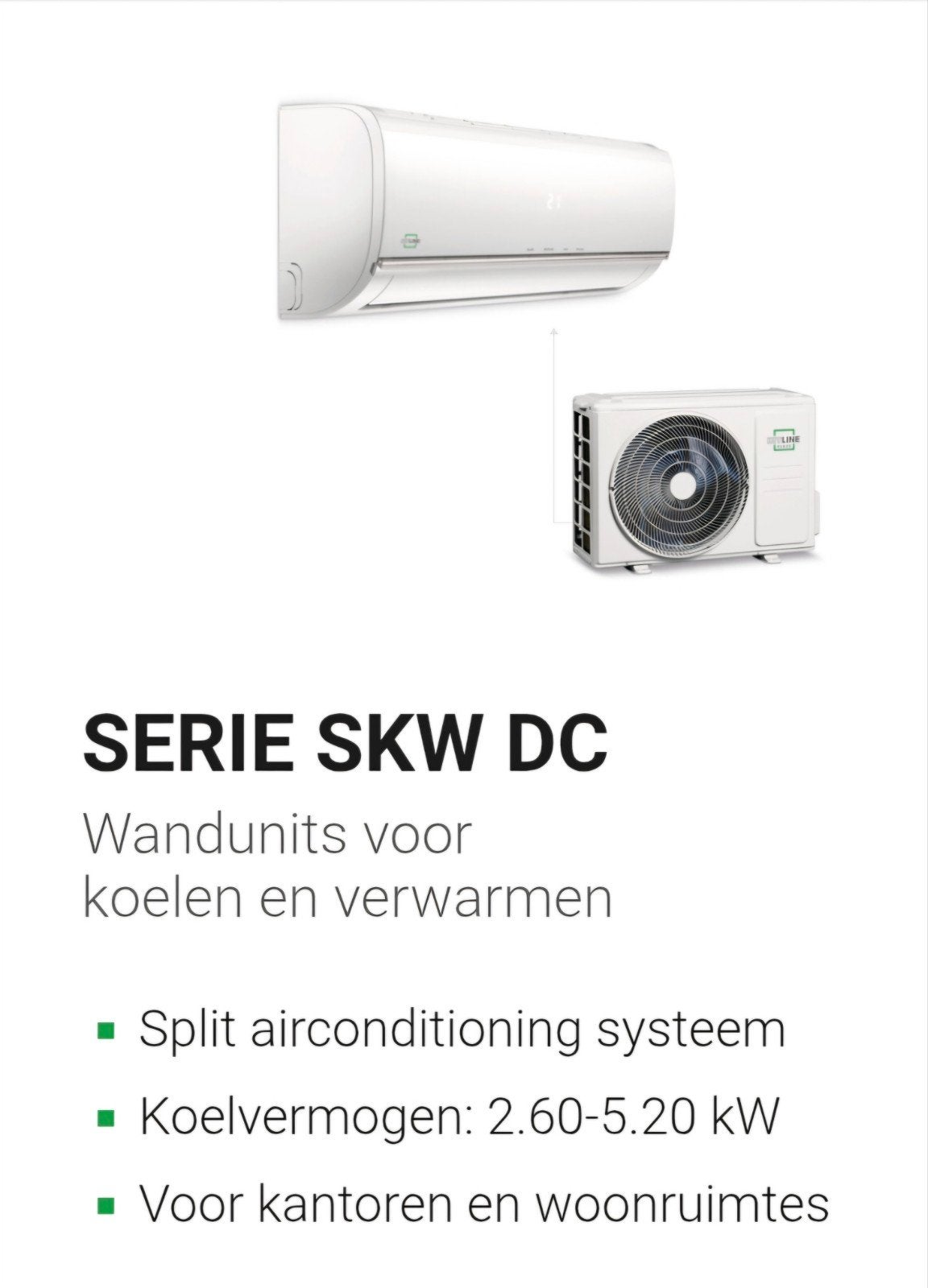 Airco Single/Multi Split op voorraad + installatie, Witgoed en Apparatuur, Airco's, Koelen en Ontvochtigen, Nieuw, Ophalen of Verzenden