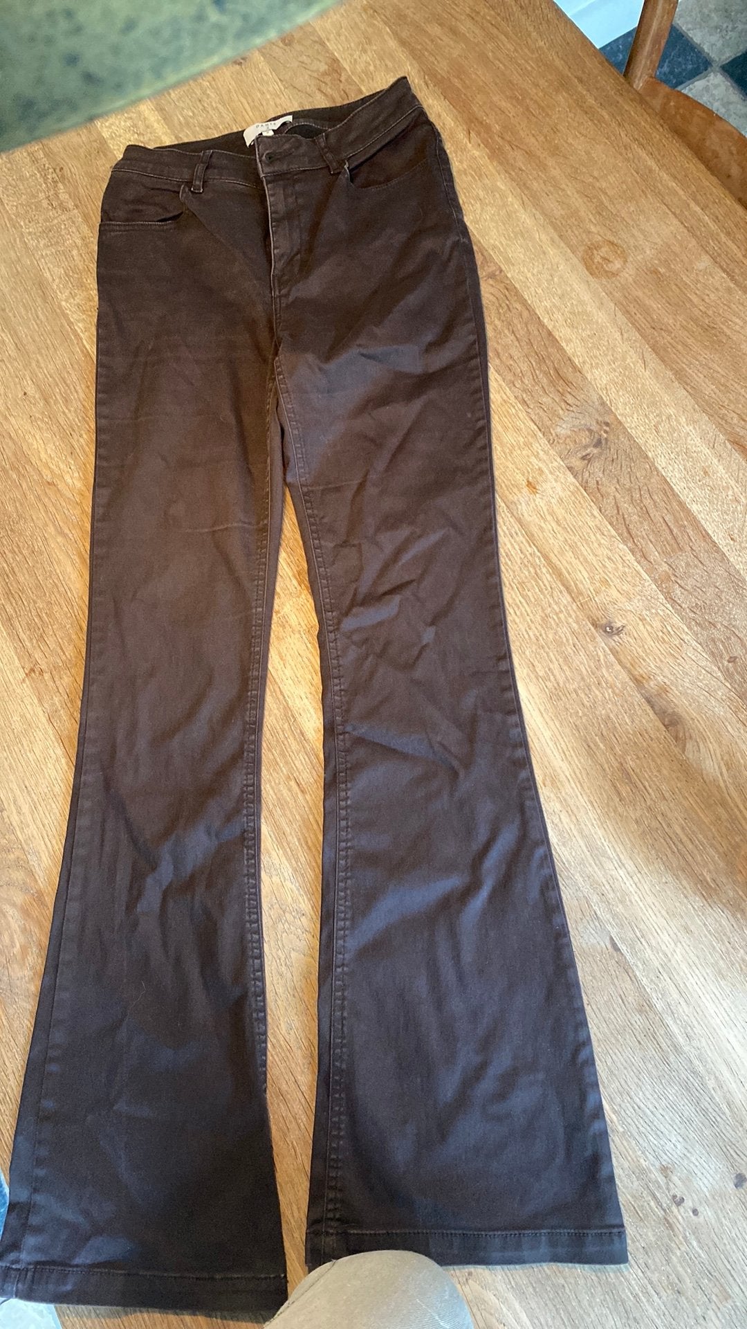 Dante6 flared broek, mt 2, Bruin, Ophalen of Verzenden, Zo goed als nieuw, Maat 34 (XS) of kleiner