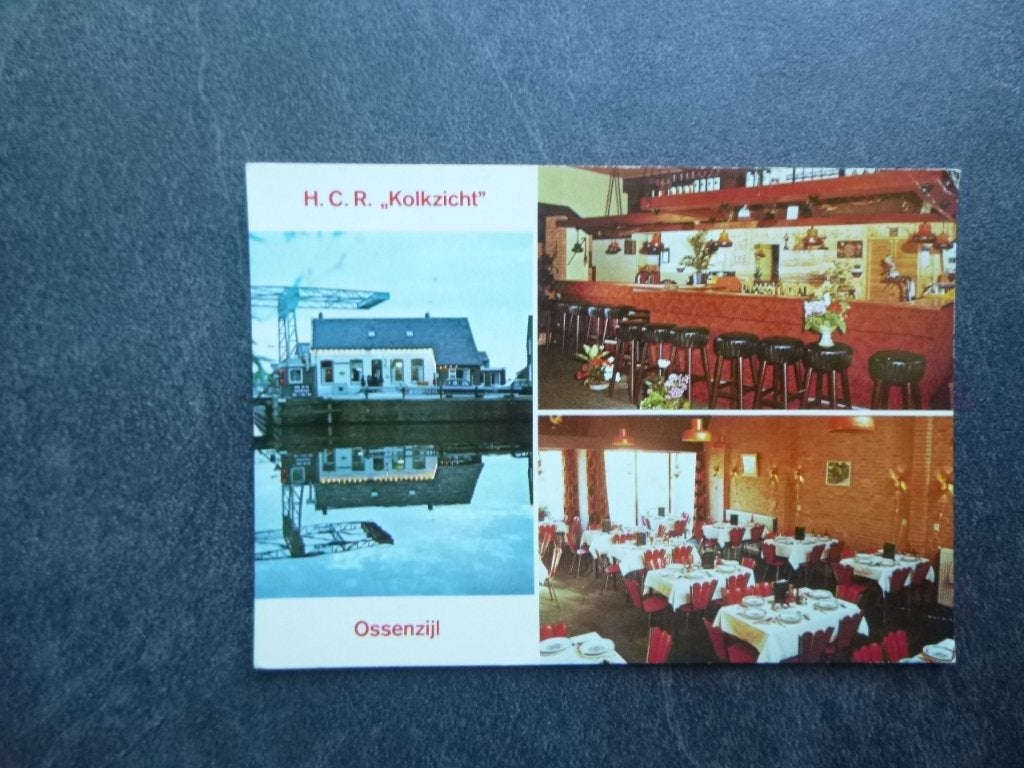 Ossenzijl, hotel restaurant Kolkzicht/interieur, Verzenden, 1980 tot heden, Ongelopen, Noord-Brabant