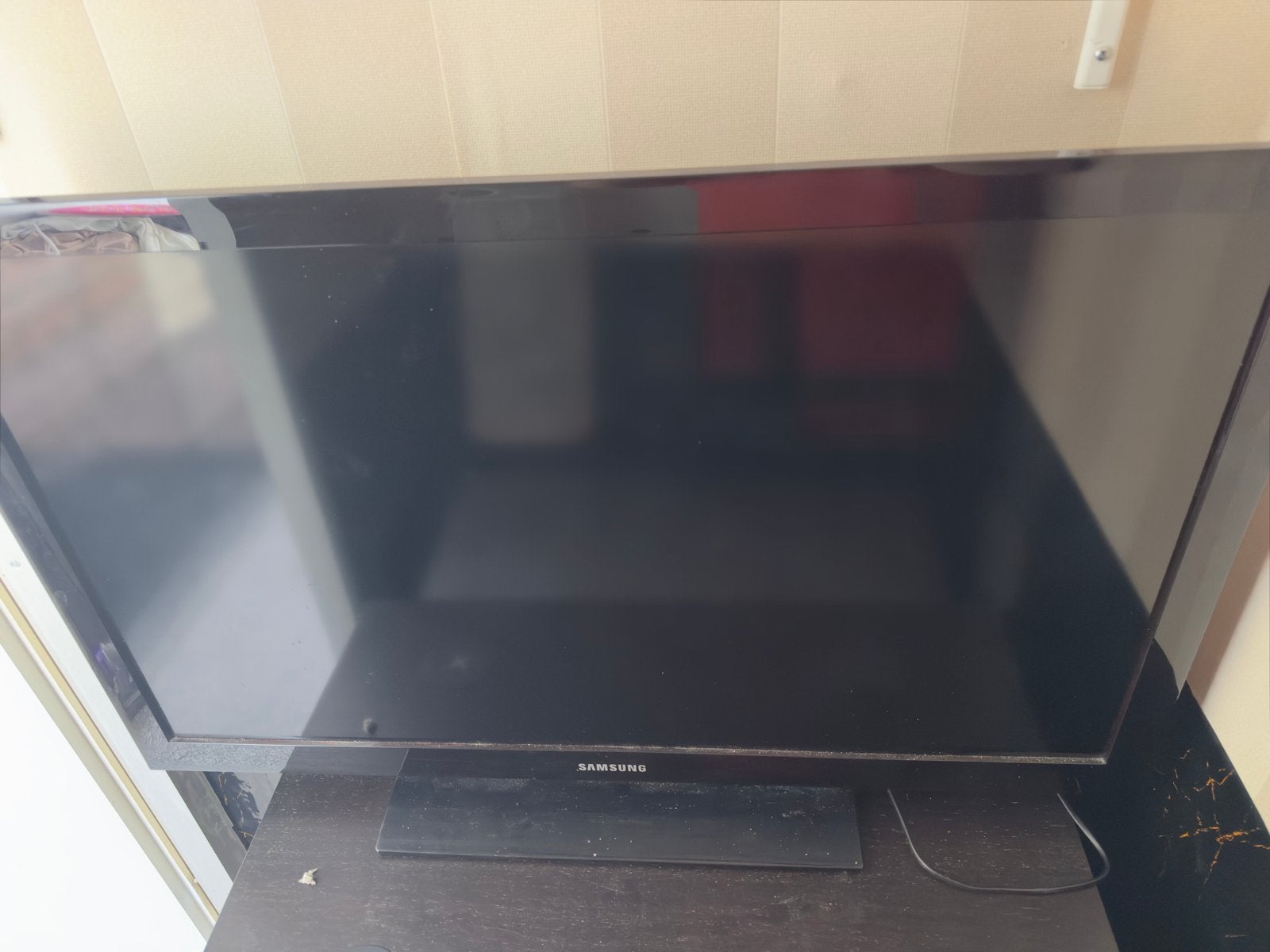 Samsung TV - Gebruikt, Goede Staat, Audio, Tv en Foto, Televisies, Ophalen, 50 Hz, 80 tot 100 cm, Samsung