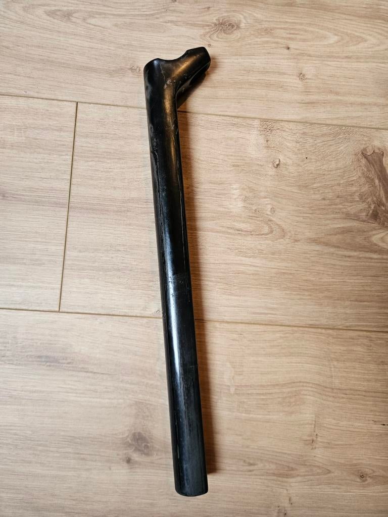 BMC carbon zadelpen Roadmachine/Twostroke D-Shape, Ophalen of Verzenden, Gebruikt, Zadel, BMC