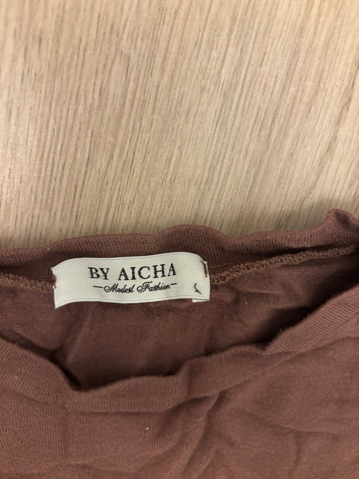 ByAicha Sweaterabaya - Comfortabele Modest Fashion, Ophalen of Verzenden, Gedragen, Bruin, Onder de knie