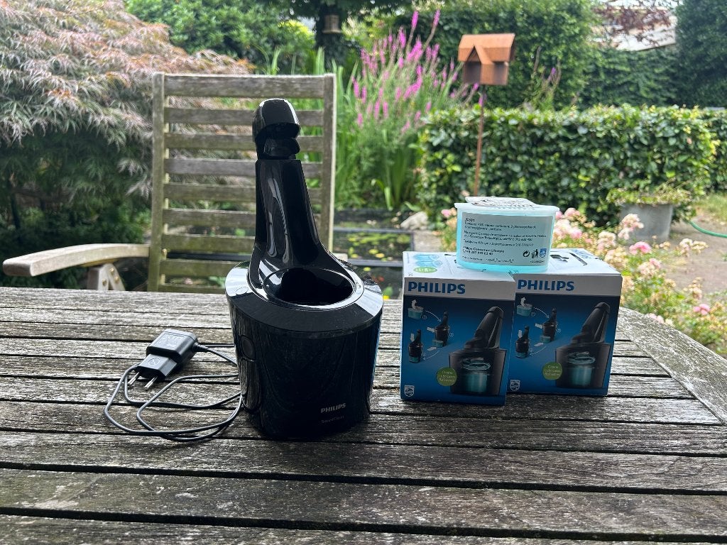Philips SmartClean systeem + 5 cartridges, Ophalen, Gebruikt, Scheren en Epileren