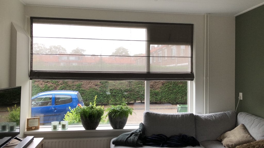 Vouwgordijn, Ophalen, Overige materialen, Gebruikt, Overige merken