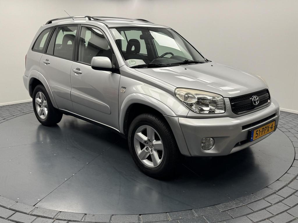 Toyota RAV4 2.0i-16V VVT-i Automaat-Airco-Afn.Trekhaak-Panor, Auto's, Toyota, Automaat, 1998 cc, Stof, Gebruikt