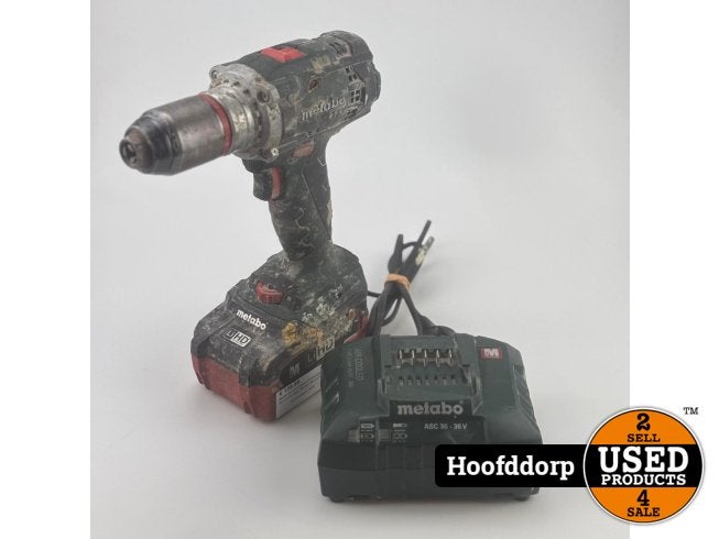 Metabo BS 18 LTX Impuls boormachine | Met accu en lader | Me, Metabo, Zo goed als nieuw, Support@metabo.com, Metabo Corporation, Metabo-Werke GmbH, 
72622 NÃ¼rtingen
Germany