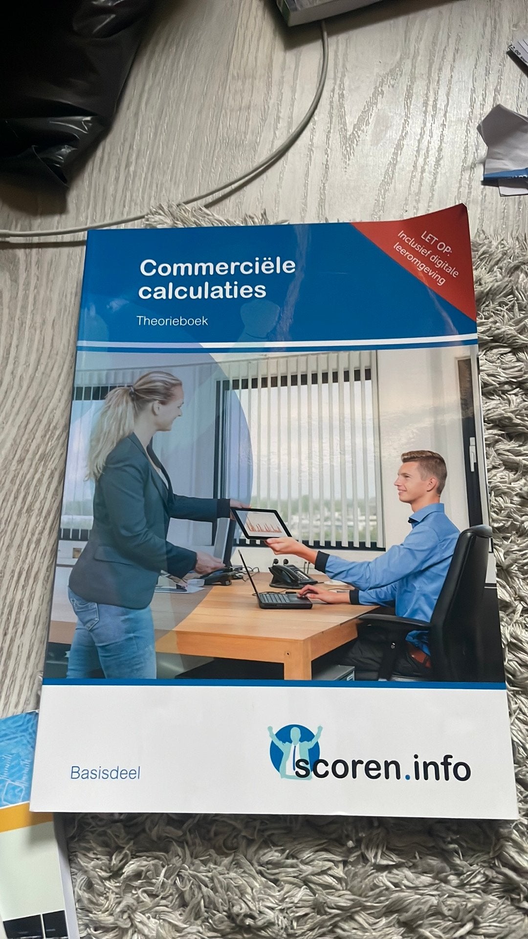 Comerciele calculaties, Boeken, Ophalen, E. Lockefeer, Zo goed als nieuw, Nederlands