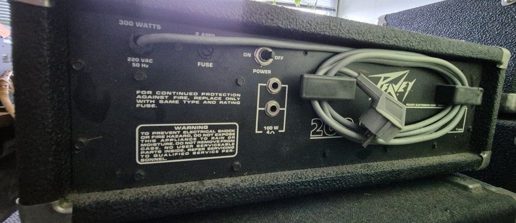 Peavey Century 200H amp + Session BC-100 Box, Ophalen, Gebruikt, Gitaar, 100 watt of meer