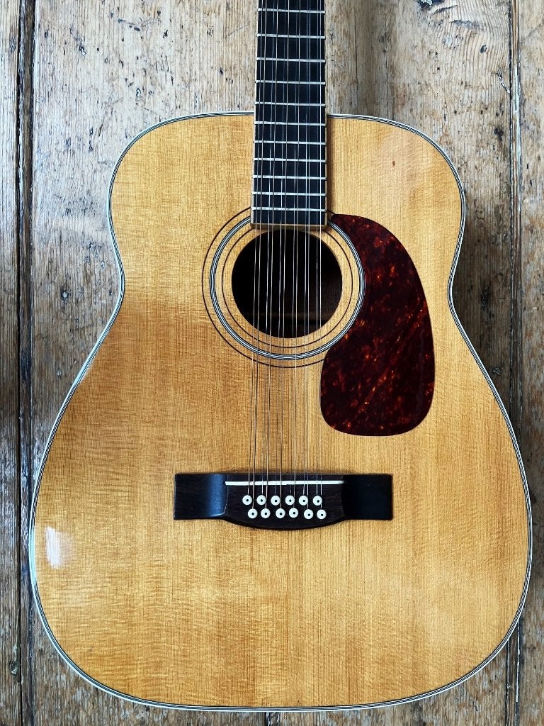 Harmony 1270 - 1966 - Chicago USA, Ophalen of Verzenden, Gebruikt, Western- of Steelstringgitaar, Met koffer