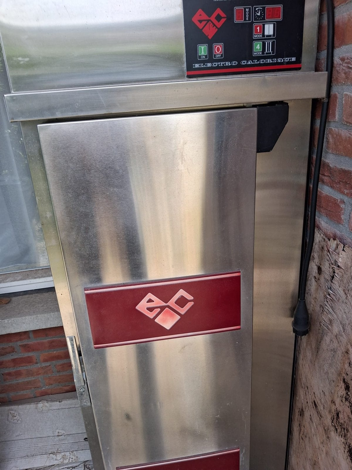 Kippengril met warmhoudkast, Zakelijke goederen, Horeca | Keukenapparatuur, Ophalen, Fornuis, Frituur en Grillen, Gebruikt, Alto