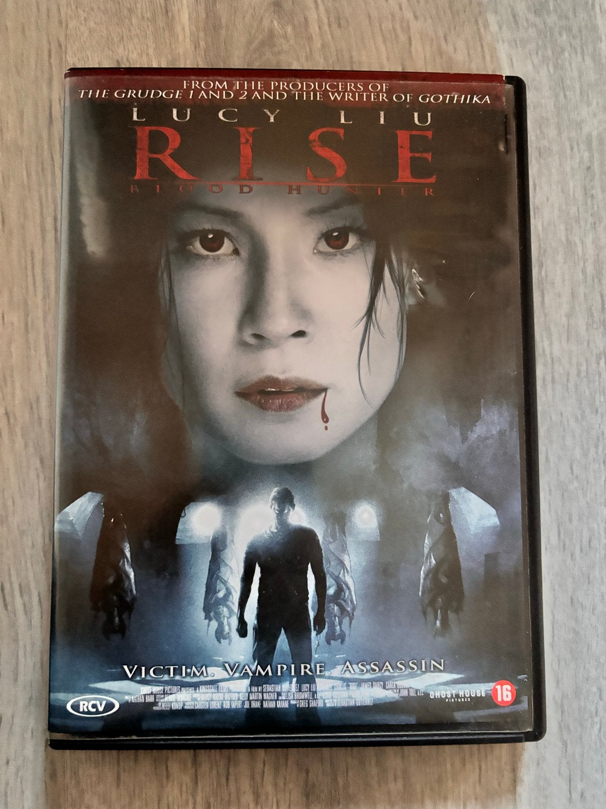 #3 Rise: Blood Hunter DVD - Lucy Liu Horrorfilm, Vanaf 16 jaar, Ophalen of Verzenden, Gebruikt, Vampiers of Zombies