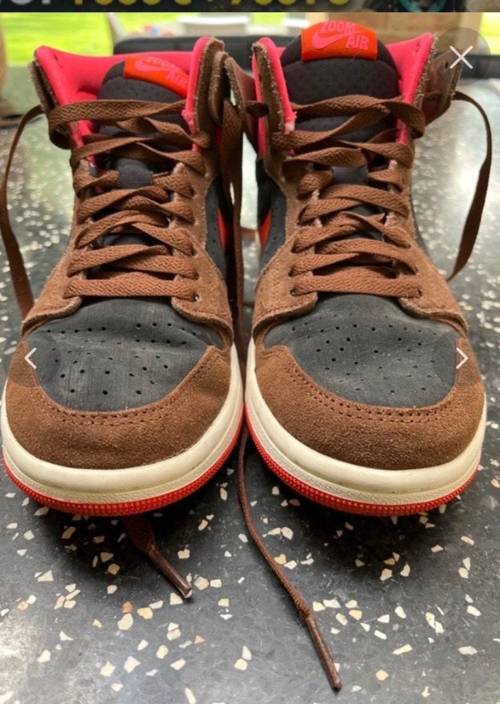 Nike air Jordan Zoom maat 36,5, Bruin, Nike, Ophalen of Verzenden, Sneakers of Gympen