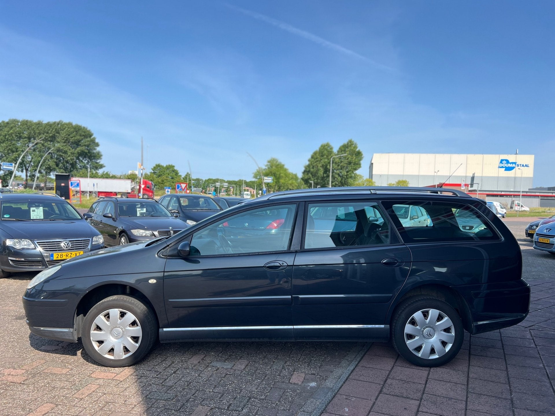Citroen C5 Break 1.8-16V Caractère - Cruise - Airco, Auto's, Parkeersensor, Gebruikt, Zwart, 4 cilinders