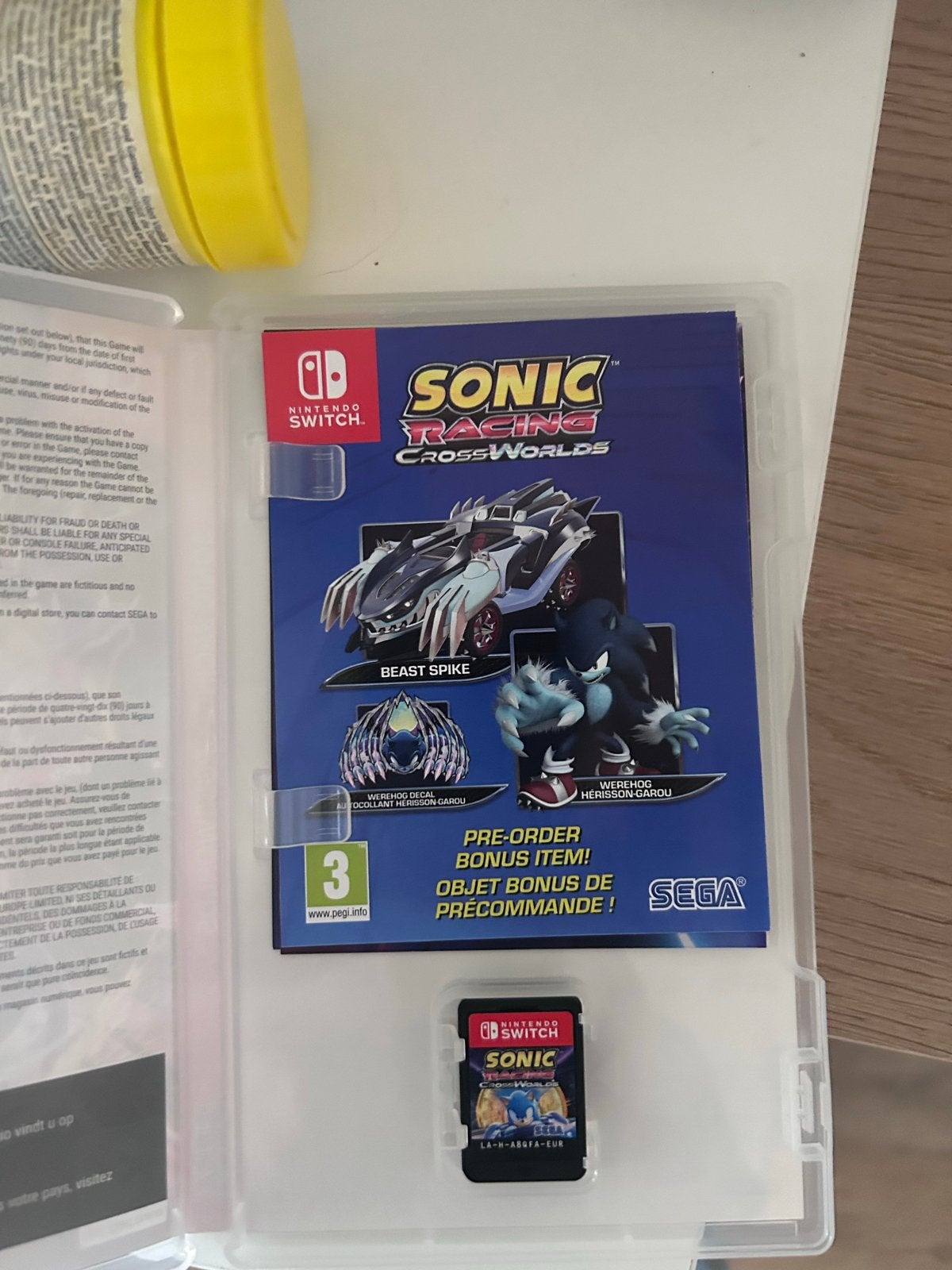 Nieuw Nintendo Switch spel: Sonic Racing Crossworlds, Ophalen of Verzenden, Nieuw, Met games