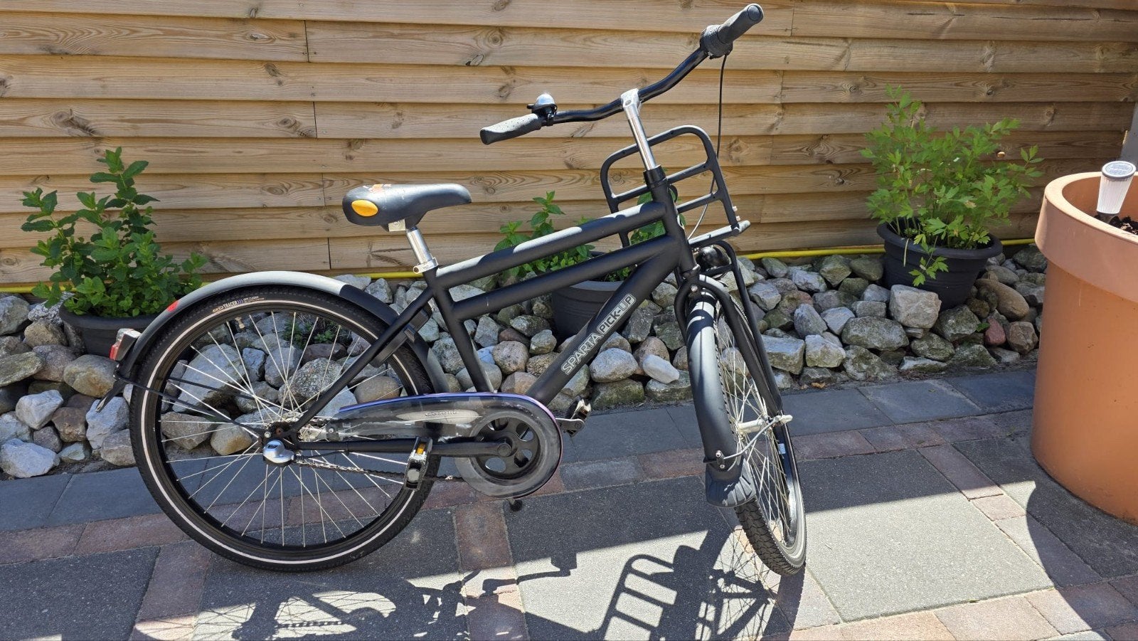 Sparta Pick-up fiets - Mat Zwart, Fietsen en Brommers, Ophalen, Sparta, Gebruikt, Terugtraprem