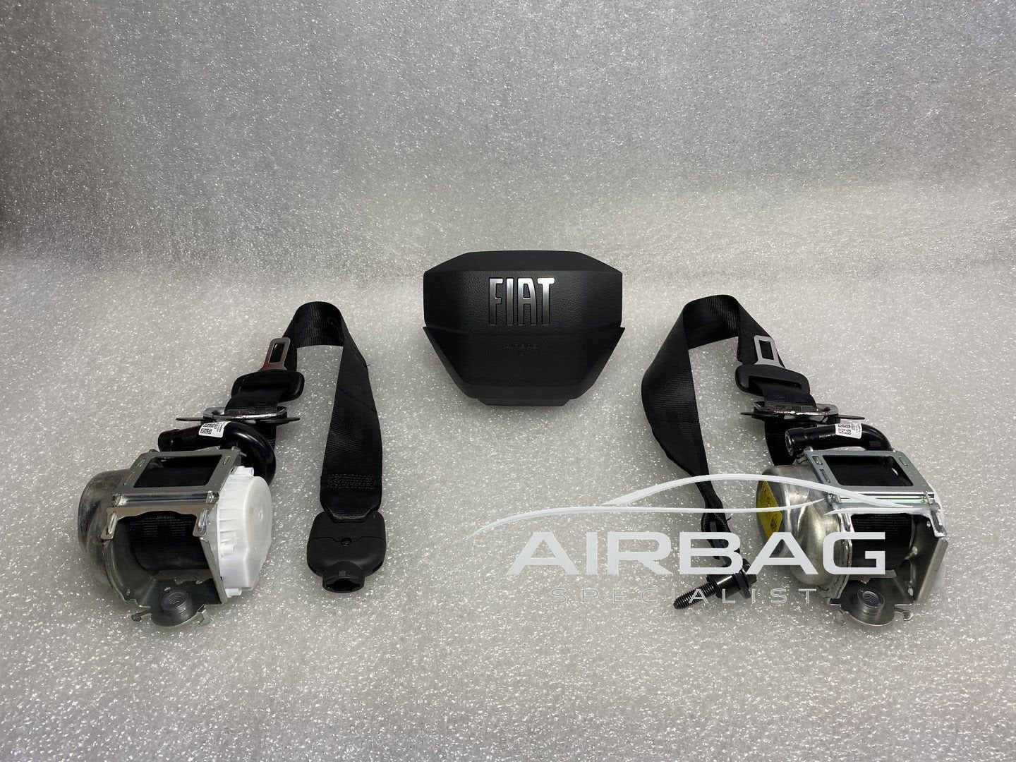 Fiat Doblo 2024+ airbag set stuur airbag & gordelset voorin, Gebruikt, -, -, Ophalen of Verzenden