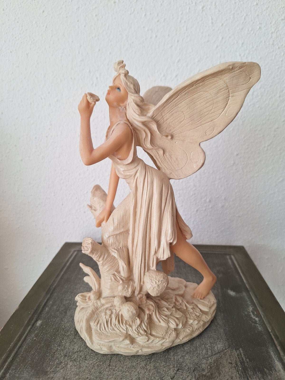 Prachtige Fantasy Elf/Fee Beeldje - Decoratie, Verzamelen, Beelden en Beeldjes, Ophalen of Verzenden, Gebruikt, Fantasy