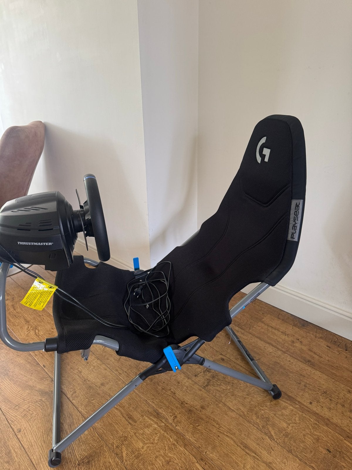 Thrustmaster T300RS Stuur + Pedalen + Playseat Stoel, Ophalen, Overige merken, Zo goed als nieuw