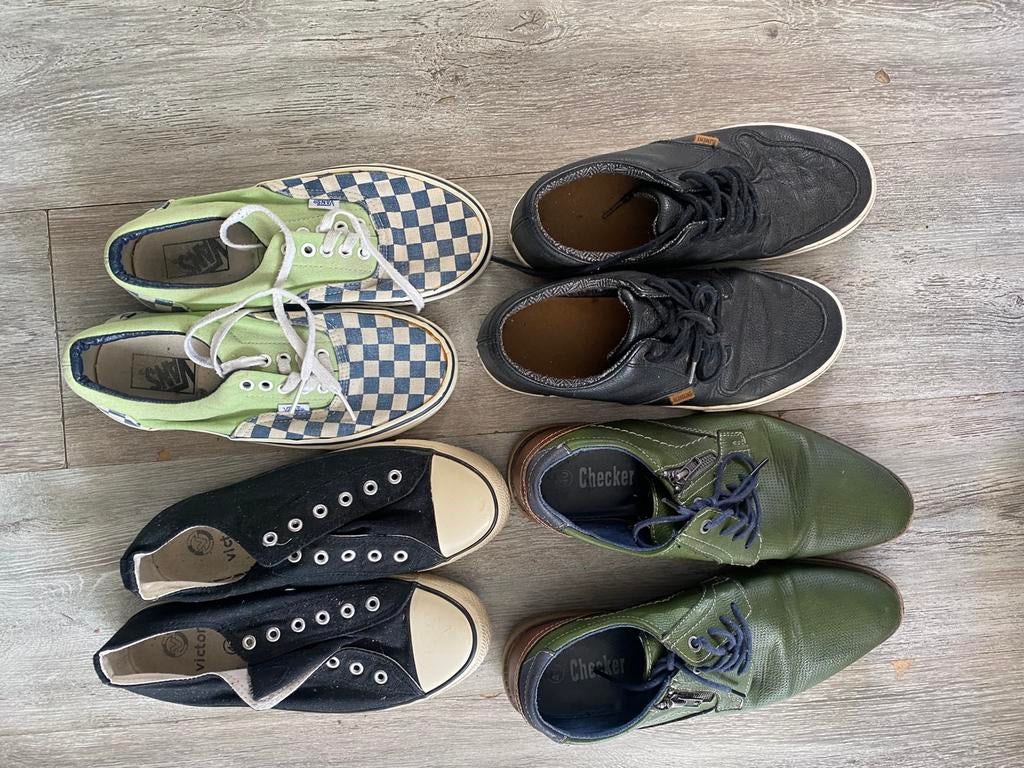 Herenschoenen in goede staat maat 40, Ophalen, Zo goed als nieuw, Zwart