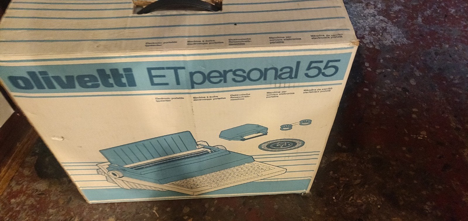 Olivetti ET Personal 55 boxed, Diversen, Typemachines, Ophalen, Zo goed als nieuw