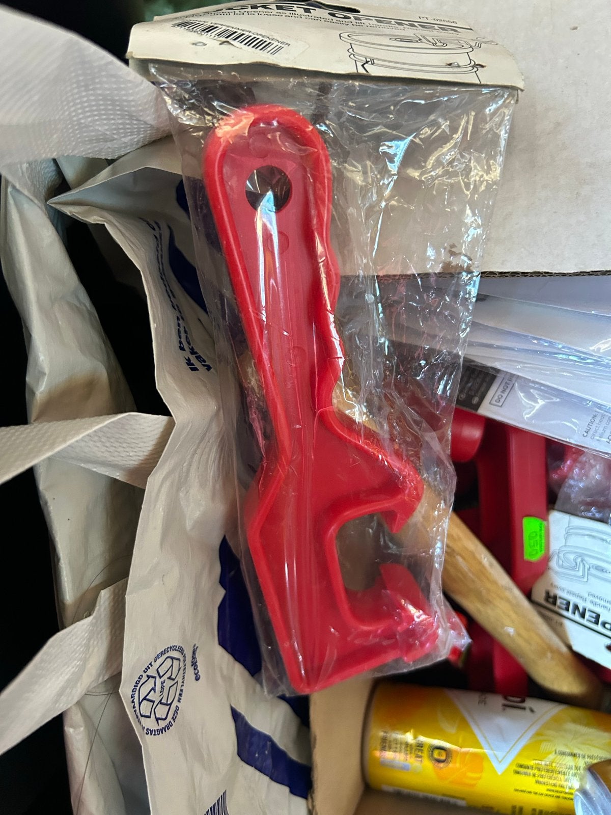 Rode emmeropener - Nieuw in verpakking, Ophalen of Verzenden, Nieuw