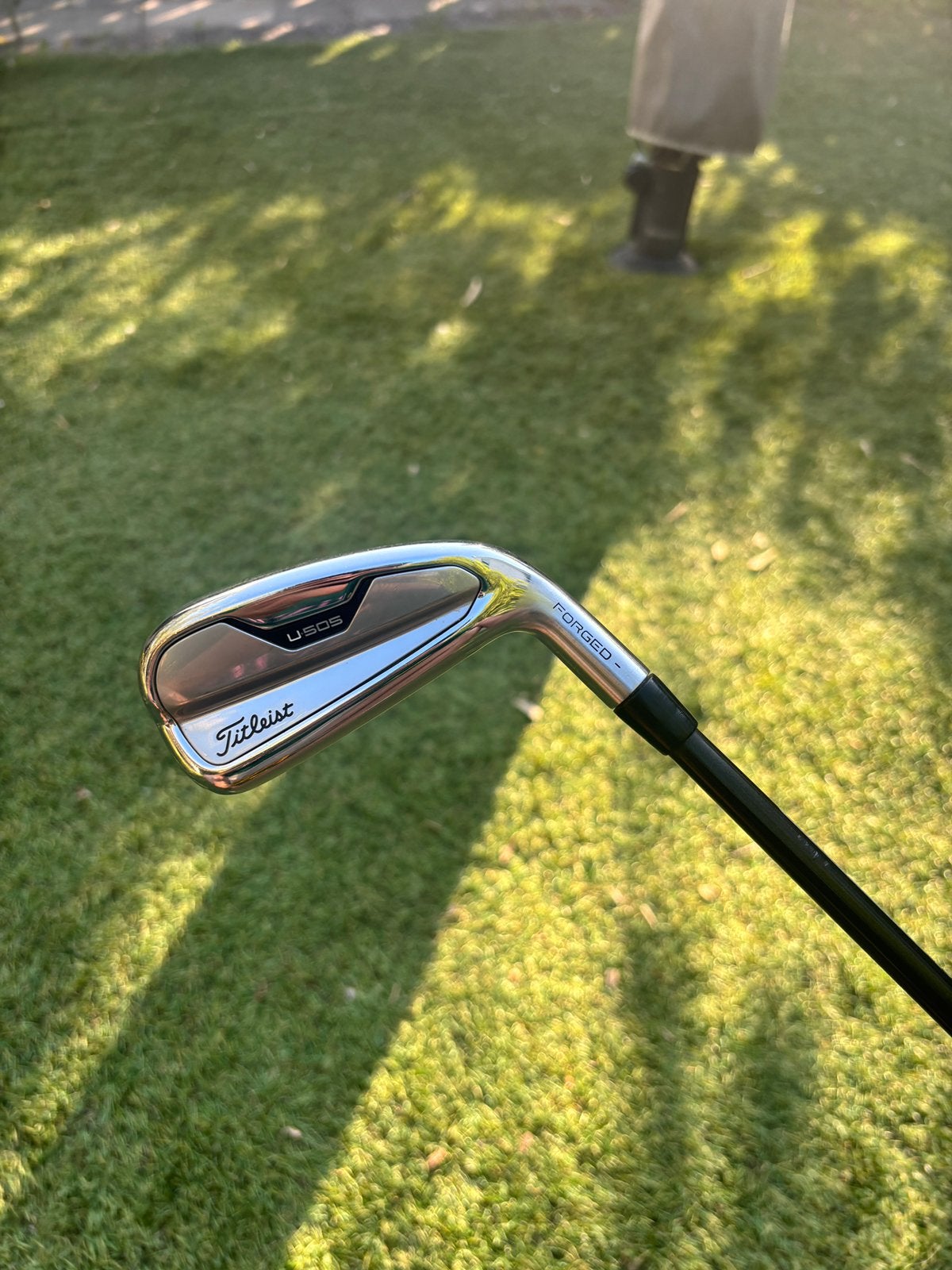 Titleist U505 driving iron (ijzer 4) met Tour AD shaft, Sport en Fitness, Golf, Ophalen of Verzenden, Zo goed als nieuw, Club