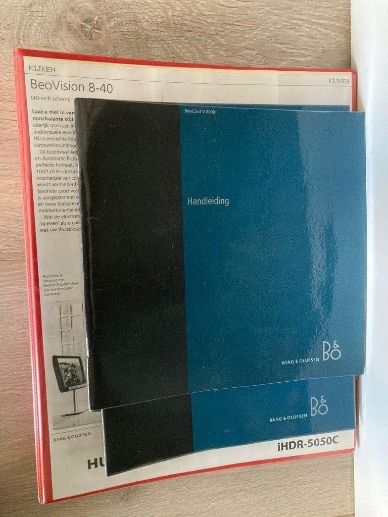 BANG & OLUFSEN : Videorecorder BEOCORD V 8000, Ophalen, Zo goed als nieuw, VHS-speler of -recorder