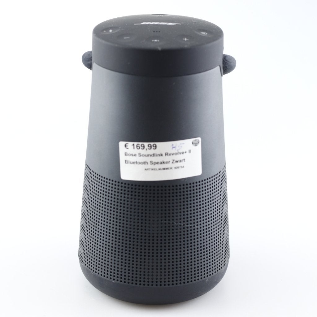 Bose Soundlink Revolve+ II Bluetooth Speaker Zwart, Bose, Gebruikt, Support@bose.com, The Mountain
Framingham, MA 01701
USA