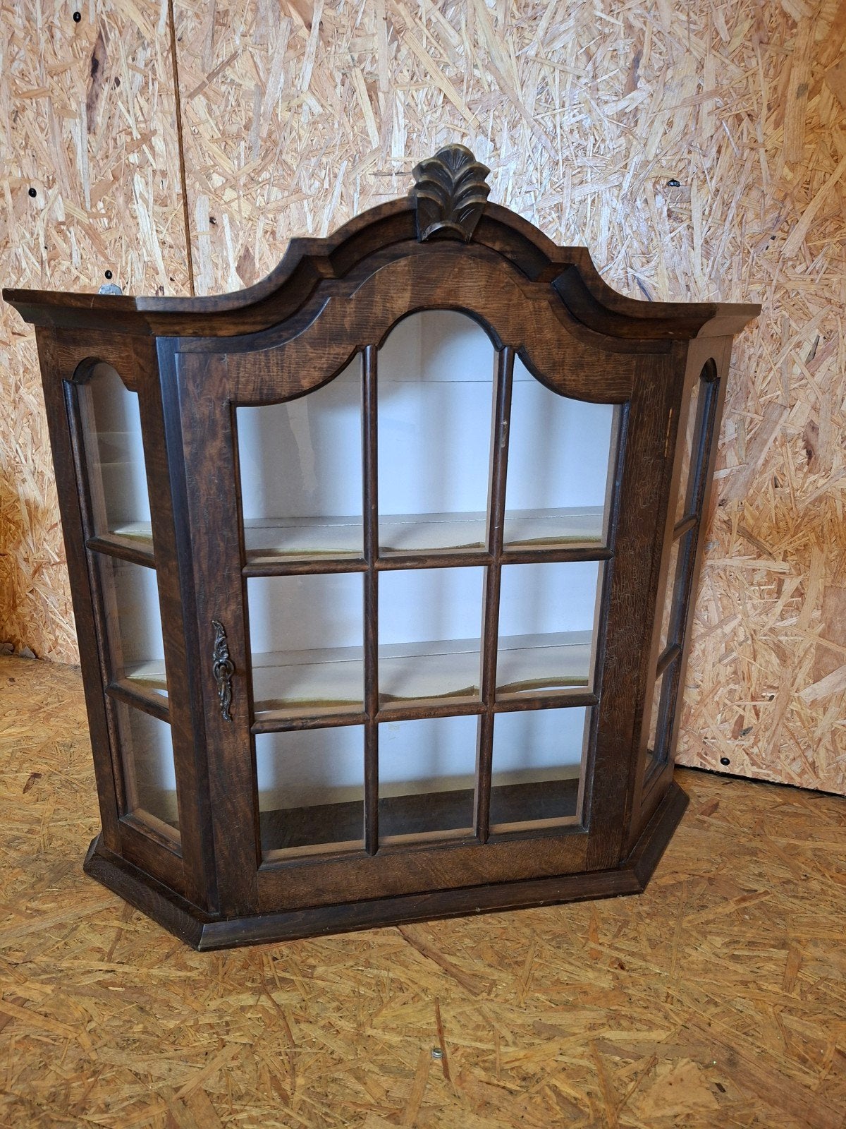 Vintage kastje ,wand vitrine kast, Ophalen
