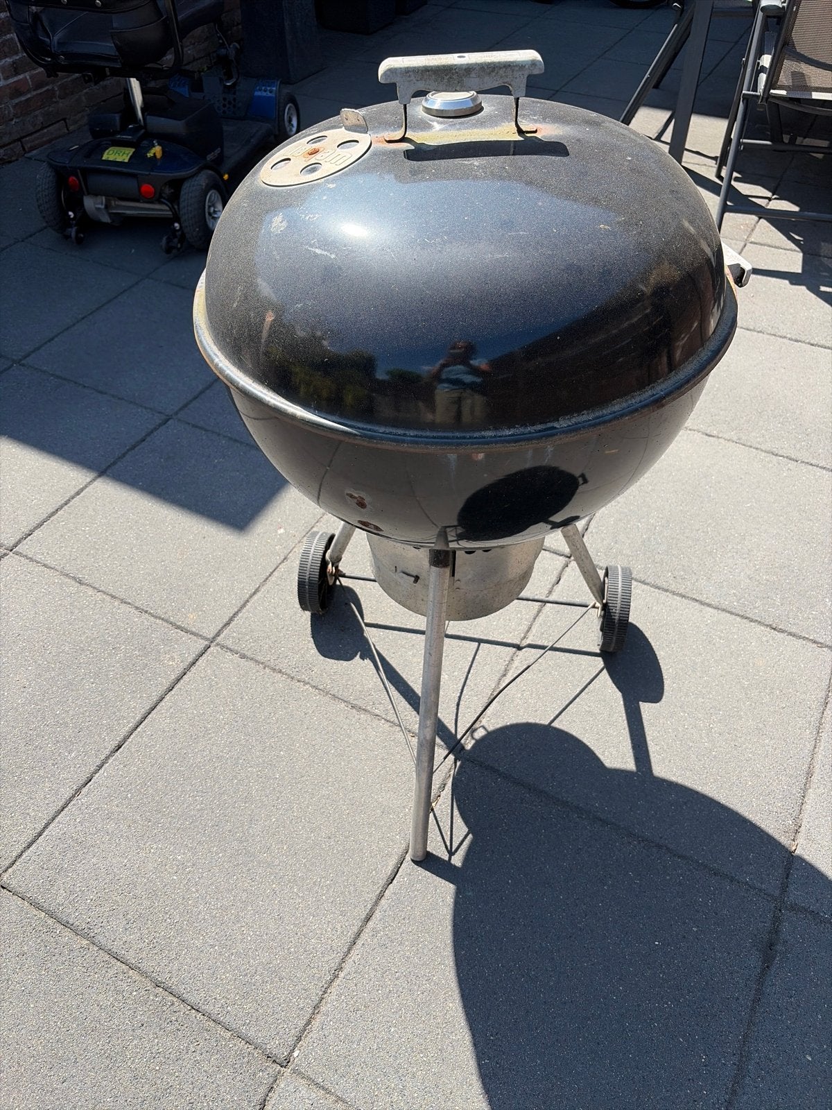 Weber BBQ 57 cm - Klaar voor gebruik, Ophalen, Gebruikt